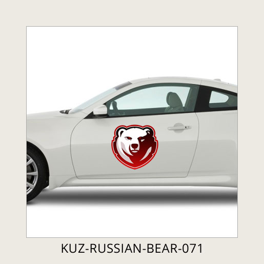Русский медведь на авто