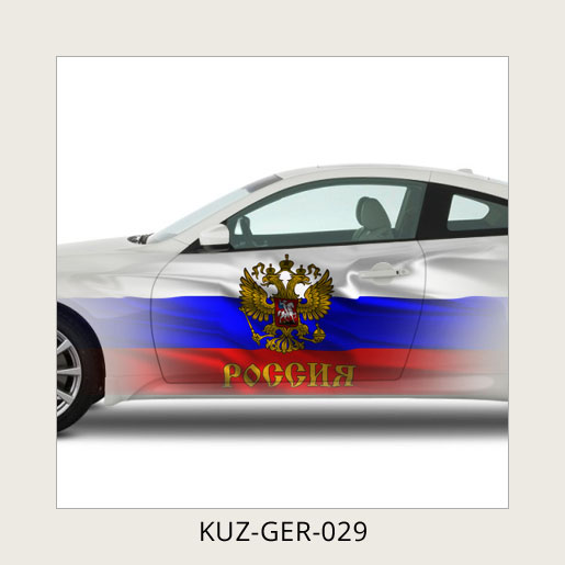 Герб России на борт авто