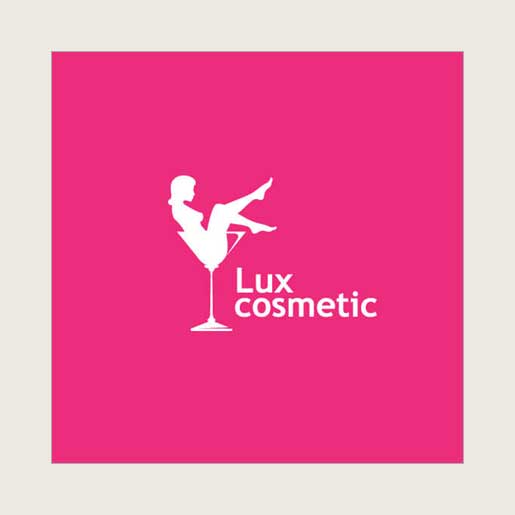 Разработка логотипа для салона красоты «Lux cosmetic».